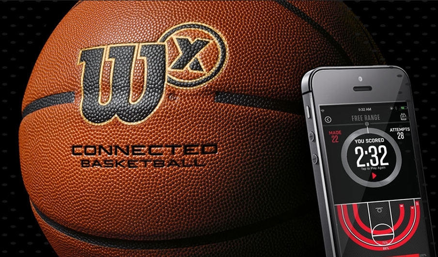 Wilson X Connected smart basketball